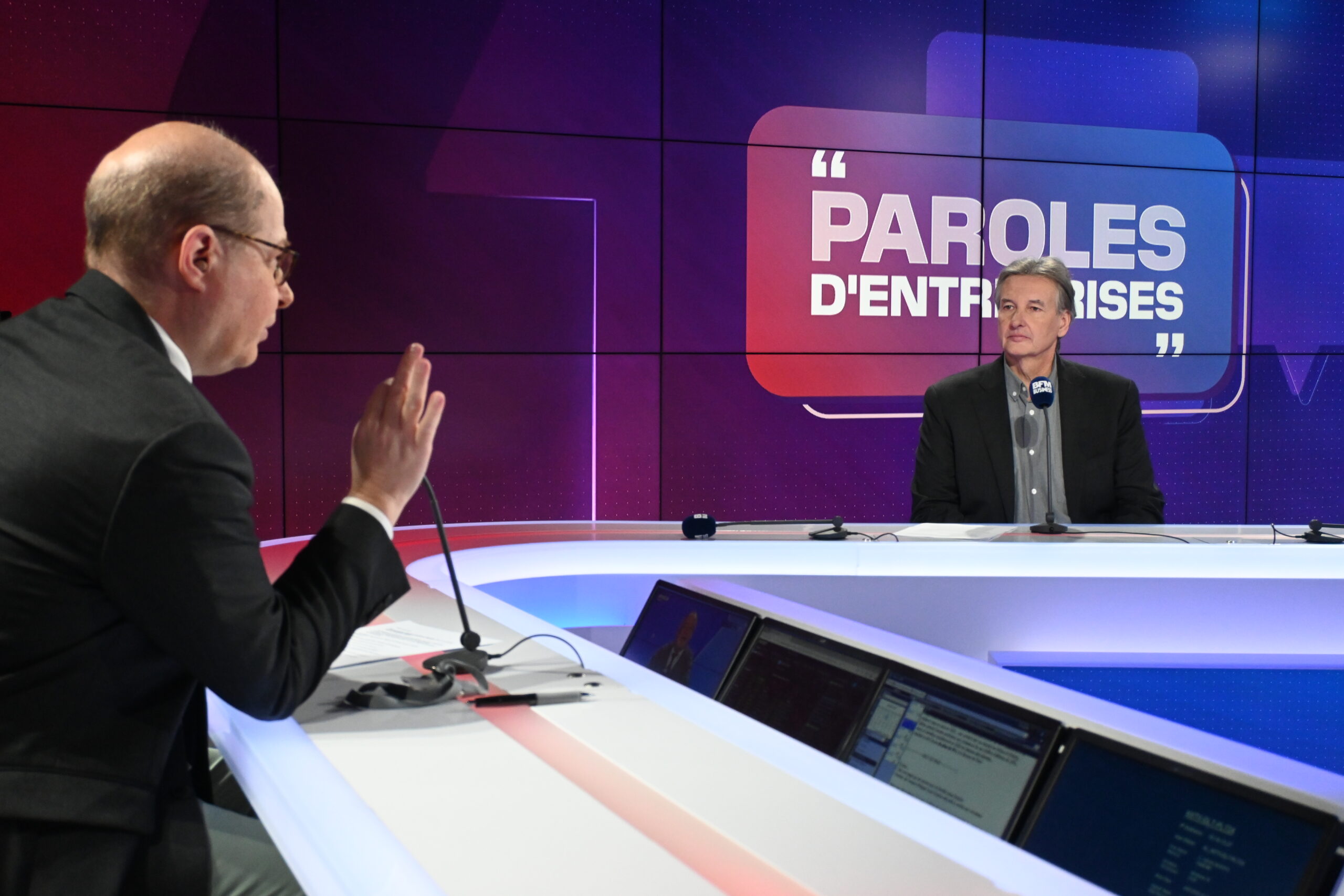 Thierry ELIPE, chef d'entreprises, mentor et consultant interviewé par BFM TV